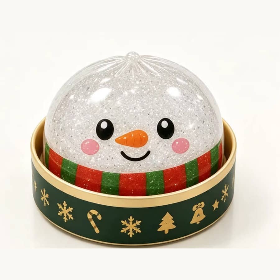 Snowman Squishy Dumpling